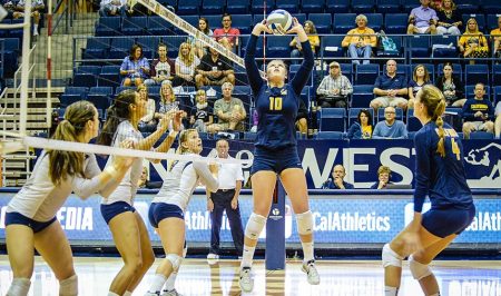 Cal Volleyball Serving Tip
