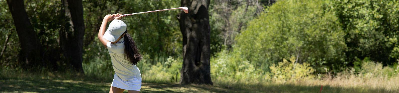 Web Page Header Golf 1600 x 375 px