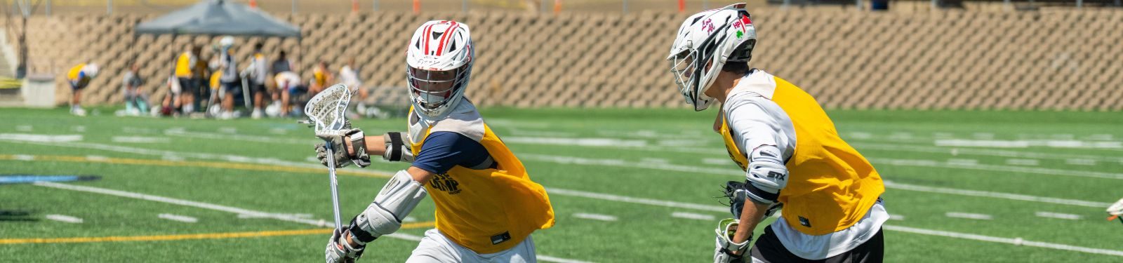Web Page Header Lacrosse Boys 1600 x 375 px