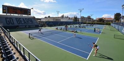 Hellman Tennis Complex Northeast Corner WTEN USF Dons at Cal 20210129 12040451 rwe